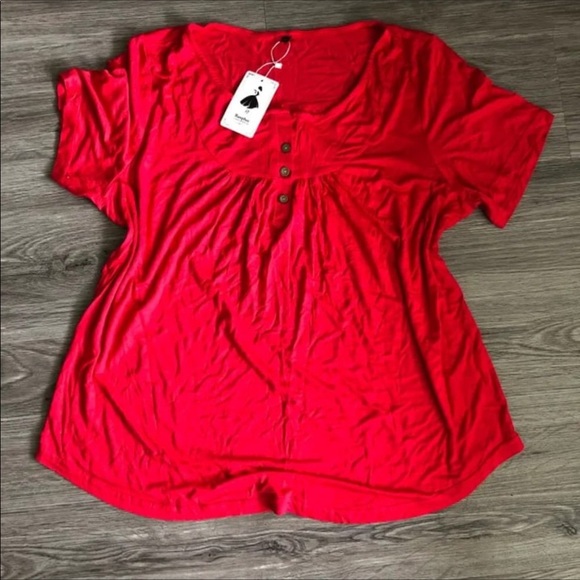 Pretty new with tags half sleeve xxl ladies top - Picture 9 of 9